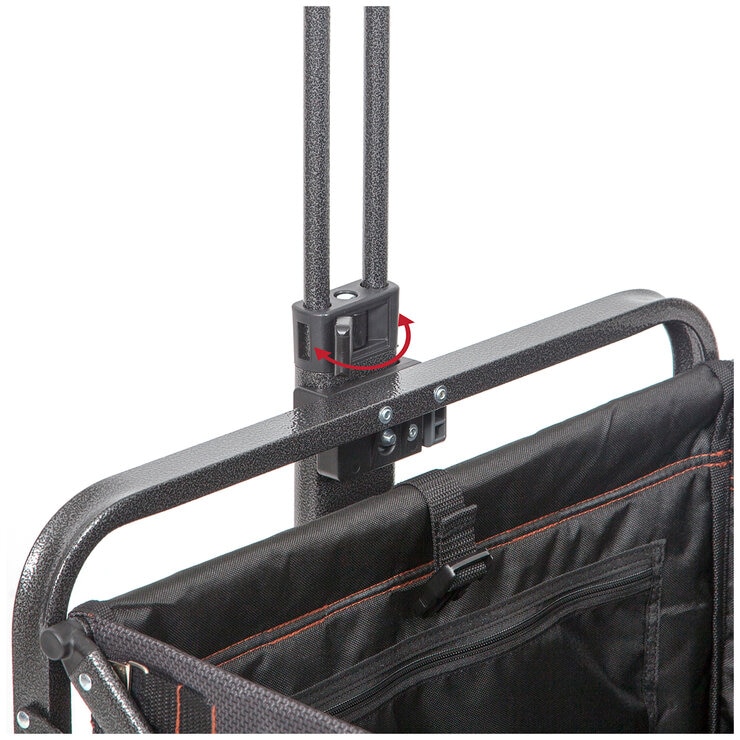 Mac Sports Deluxe Push Pull Folding Wagon with Brakes