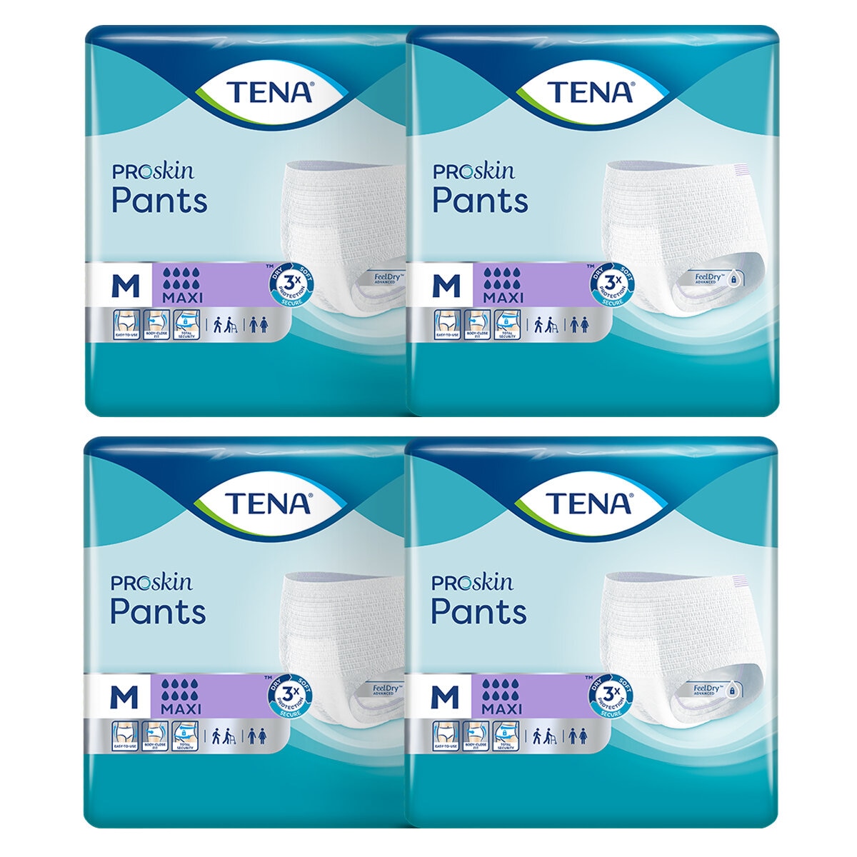 Tena Proskin Pants Maxi Medium 40 Pack