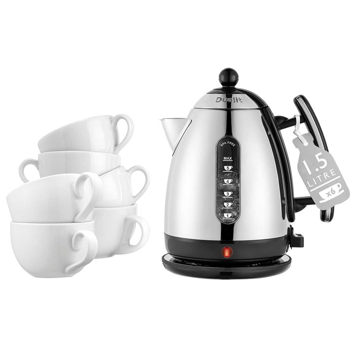 Dualit 1.5L Lite Jug Kettle DU72040 Black