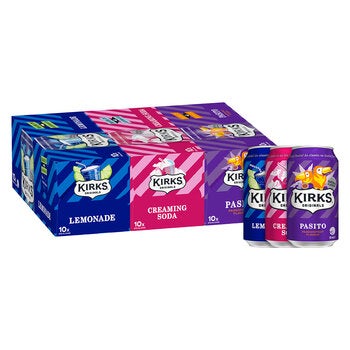 Kirks Mixed Multipack 375ml x 30 Pack