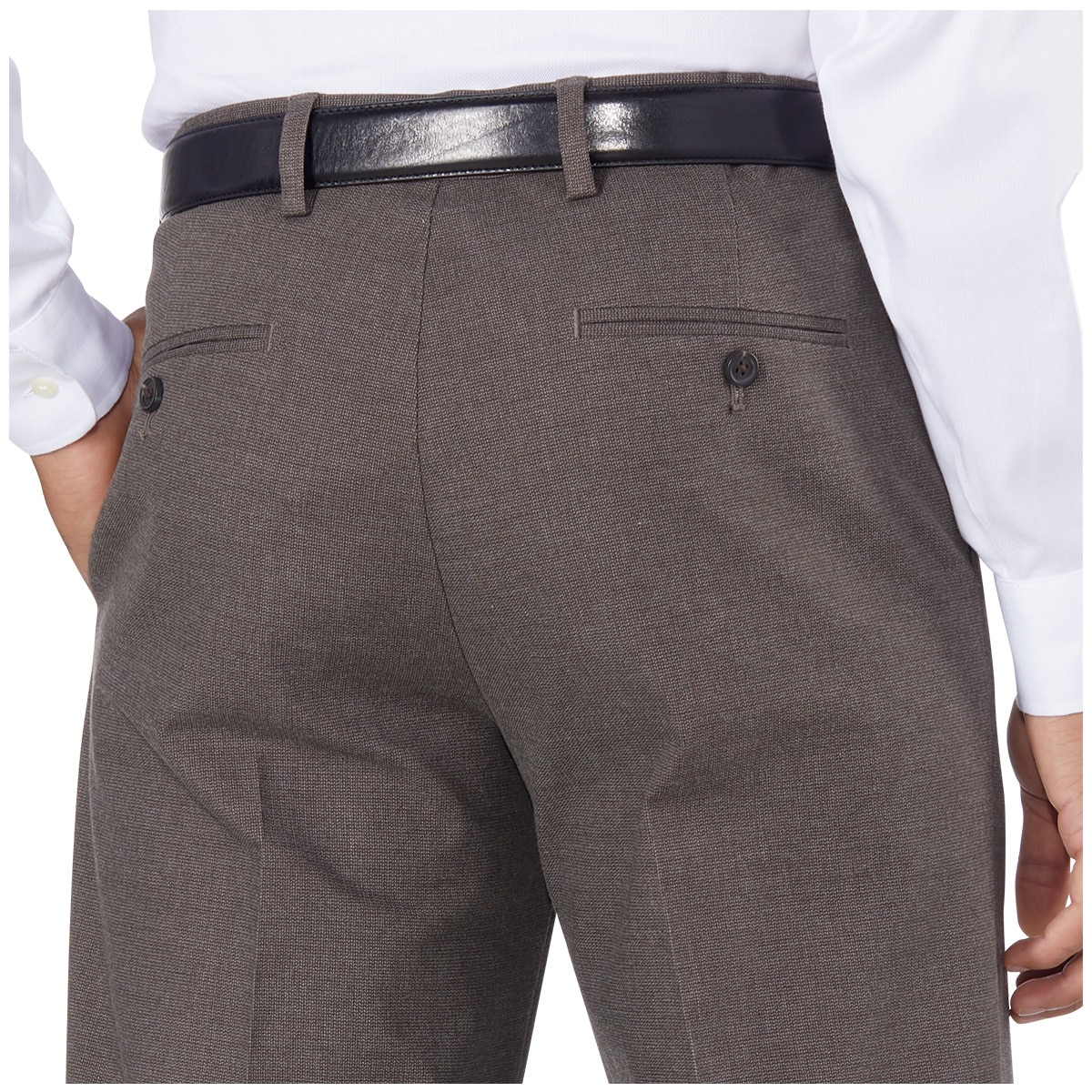 Kirkland Signature non Iron Pants - Brown
