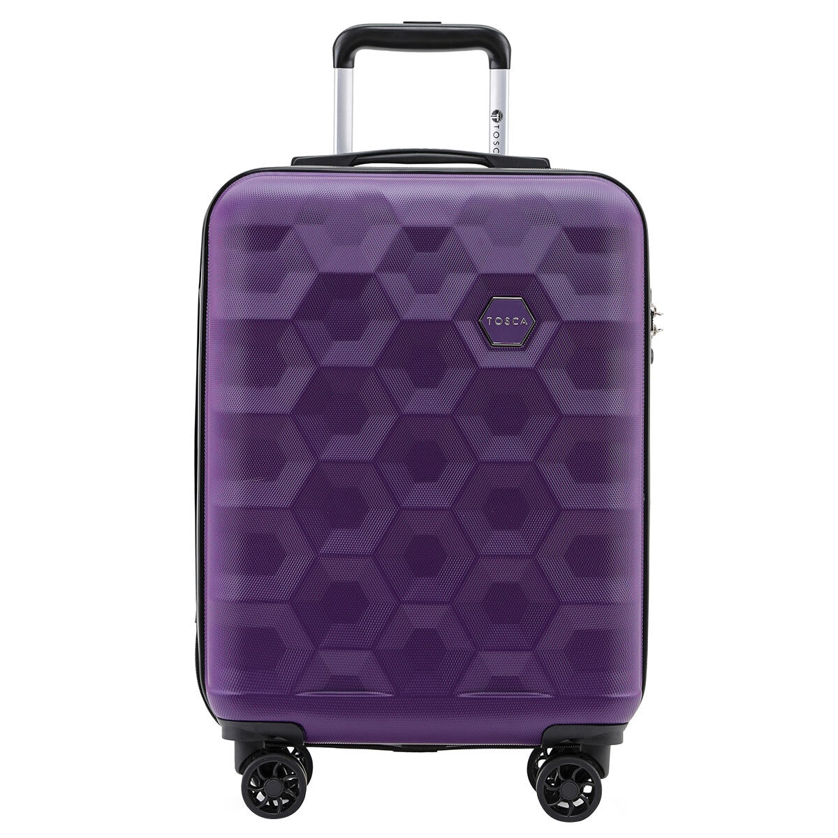 Tosca Bahamas Luggage 3 Piece Set Purple