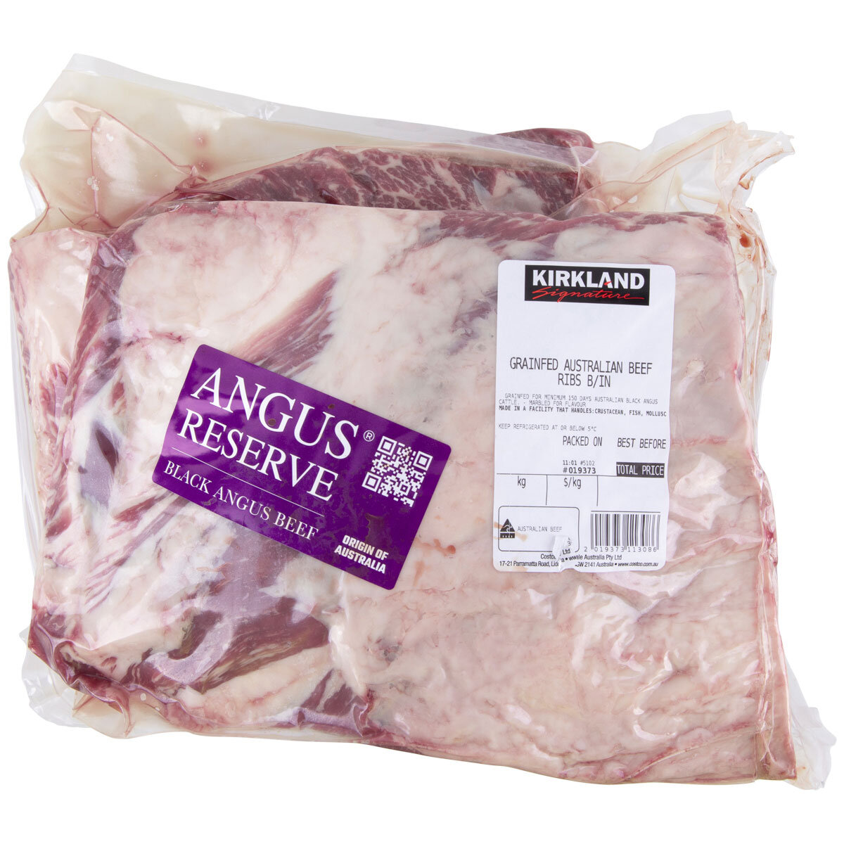 Grainfed Australian Beef Ribs (Case Sale  Variable Weight 11-16kg)