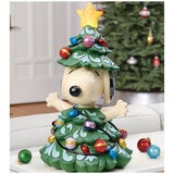 Jim Shore Snoopy Dressed as a Christmas Tree