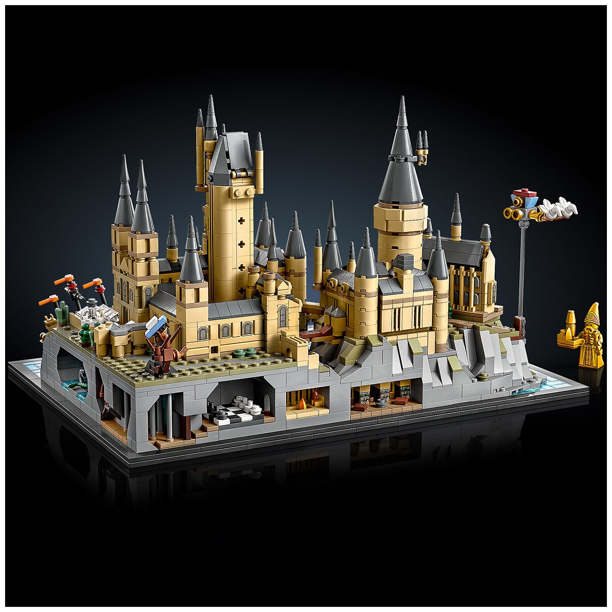 lego harry potter hogwarts castle and groun