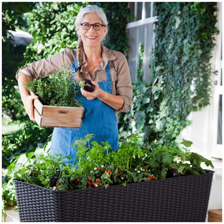 Keter Easy Grow Planter Brown Keter Easy Grow Planter Brown
