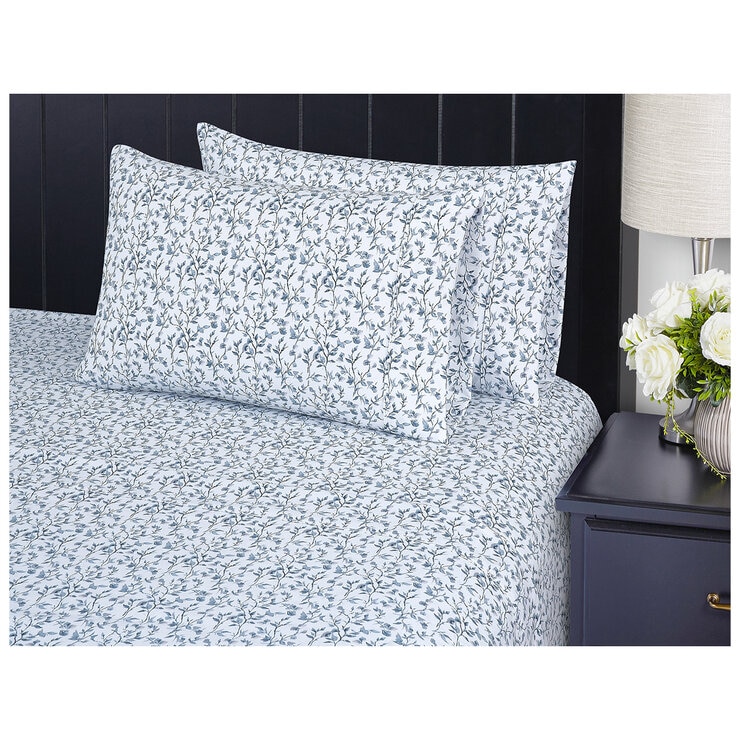 South Point Home Fashions Poly Flannel Sheet Set 6 Piece Queen