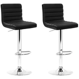 Artiss Black Arne Barstool 2 Pack