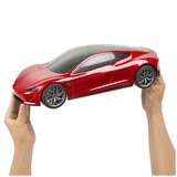 Hot Wheels Tesla Roadster RC 110 Racer Red