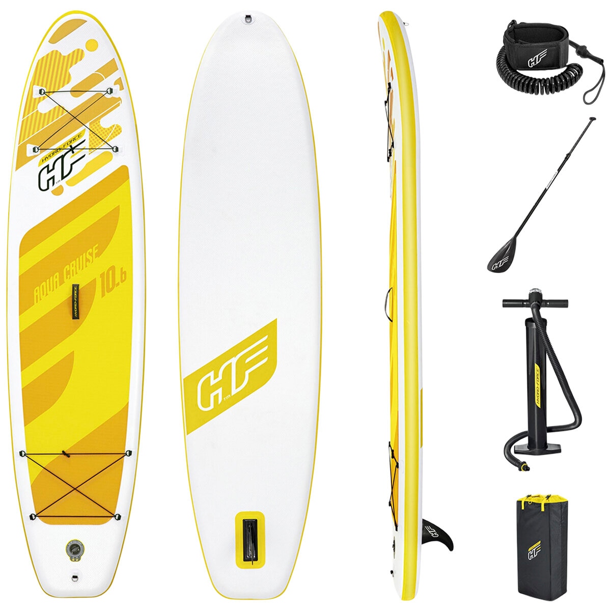 Bestway Hydro-Force Aqua Cruise Inflatable Stand Up Paddleboard Set 3.2 Metre