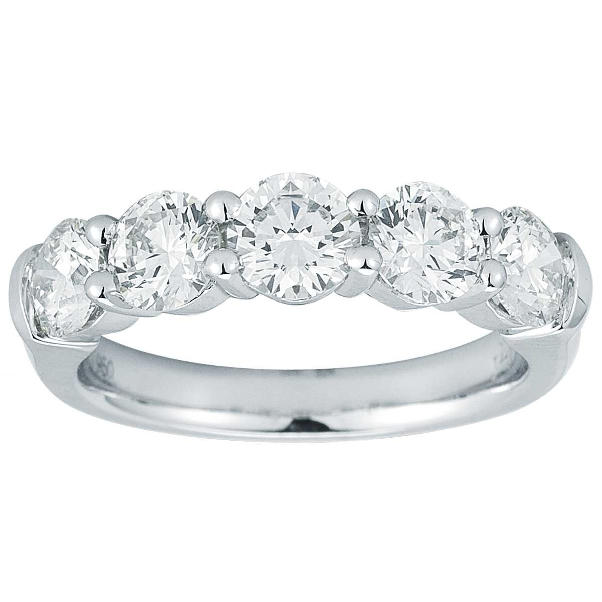 Platinum 2.0ctw Round Diamond Ring