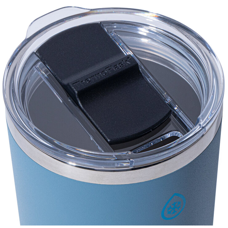 Thermoflask Coffee Mugs 2 Piece Set Teal Black