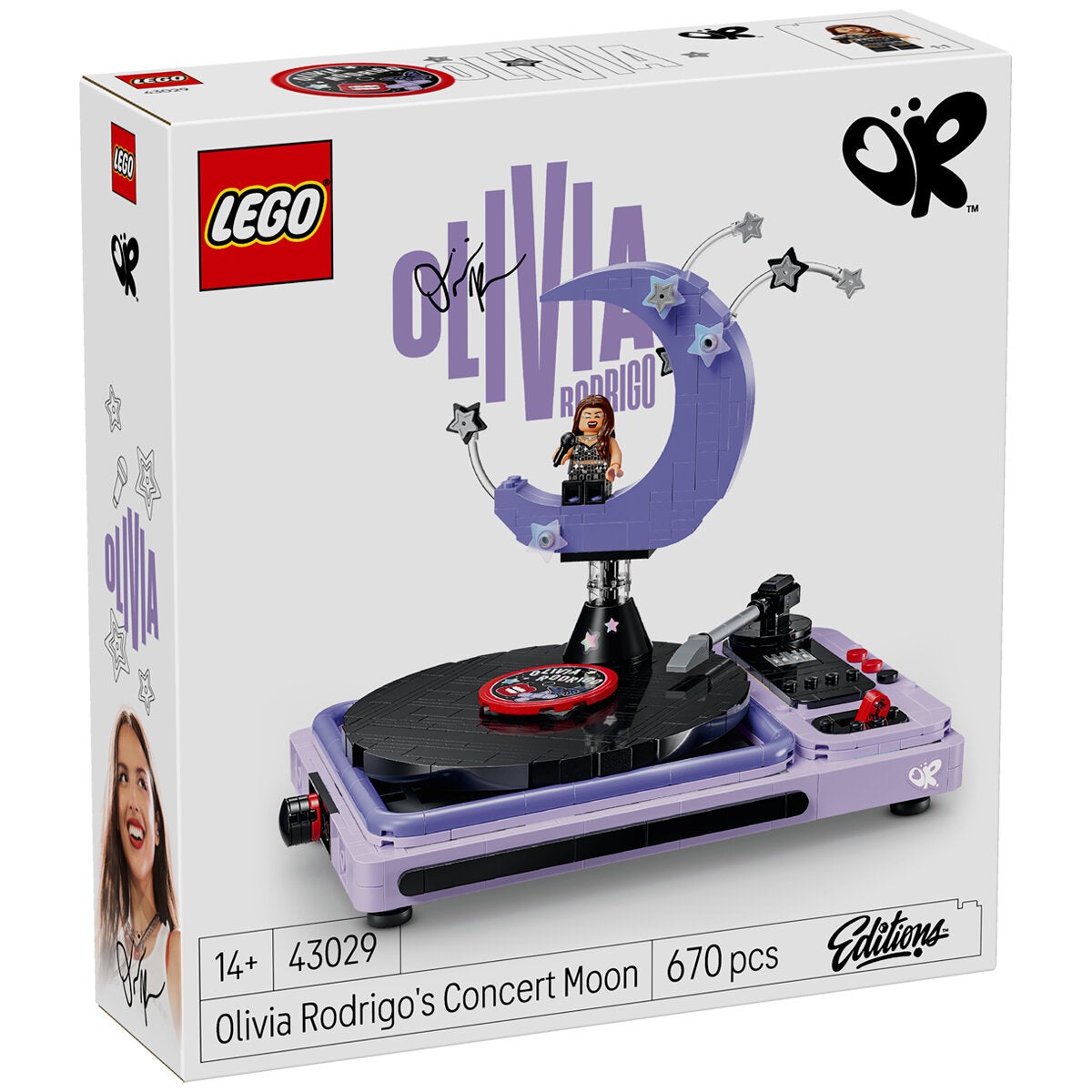 LEGO Editions Olivia Rodrigo’s Concert Moon 43029 LEGO Editions Olivia Rodrigo’s Concert Moon 43029