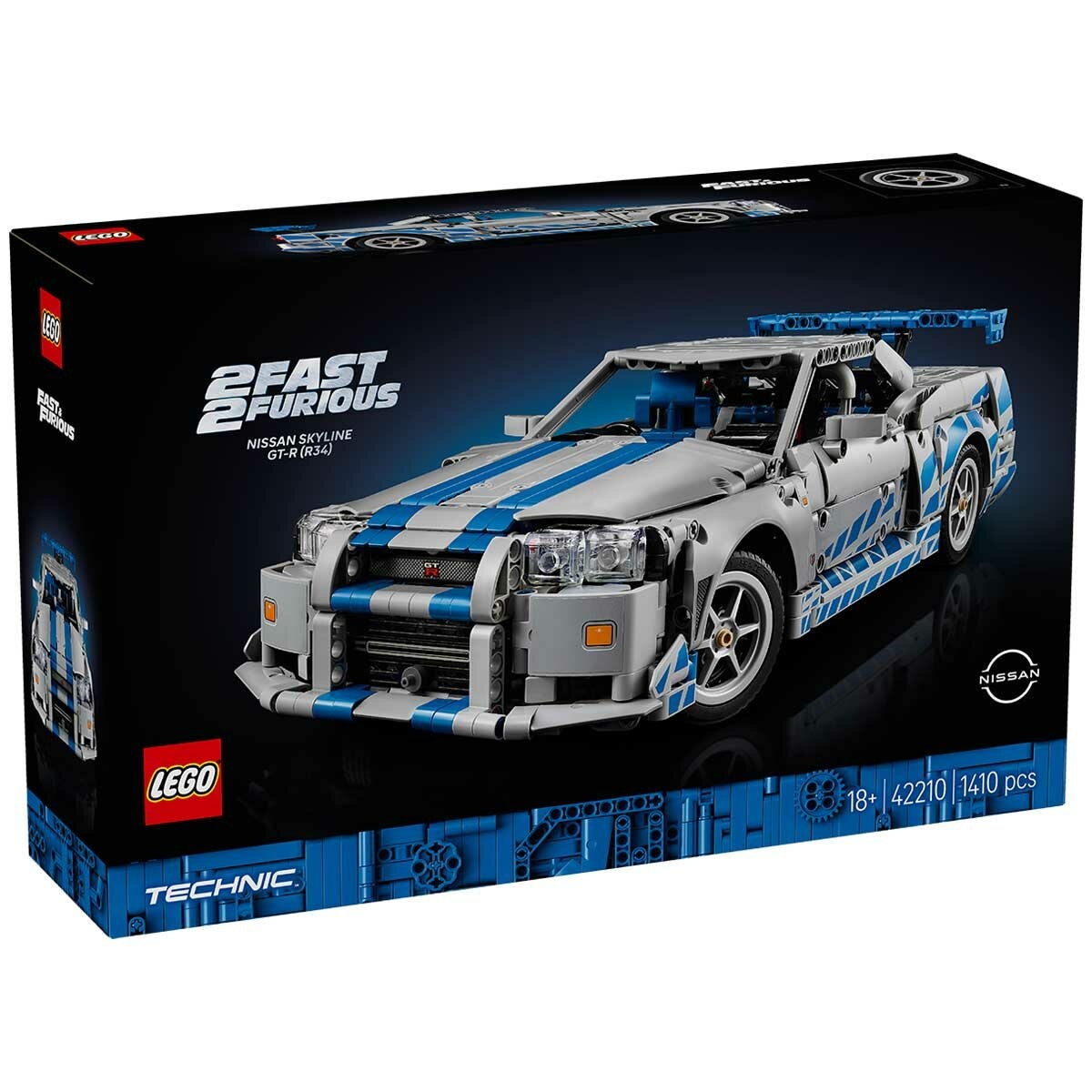 LEGO 2 Fast 2 Furious Nissan Skyline GT-R (R3) 42110