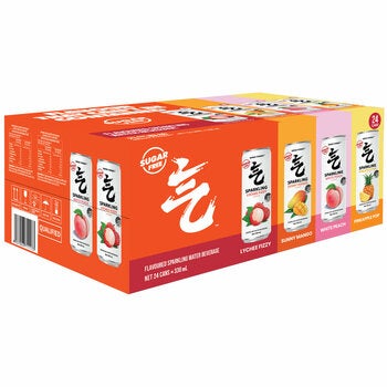 Genki Forest Mixed Flavour Sparkling Water 24x330ml