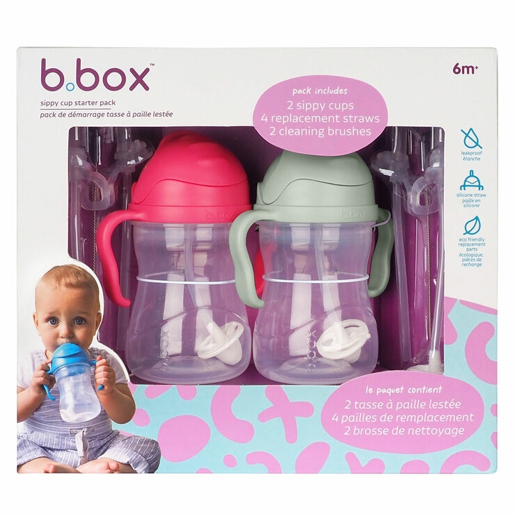 B Box Sippy Cup 2 Pack