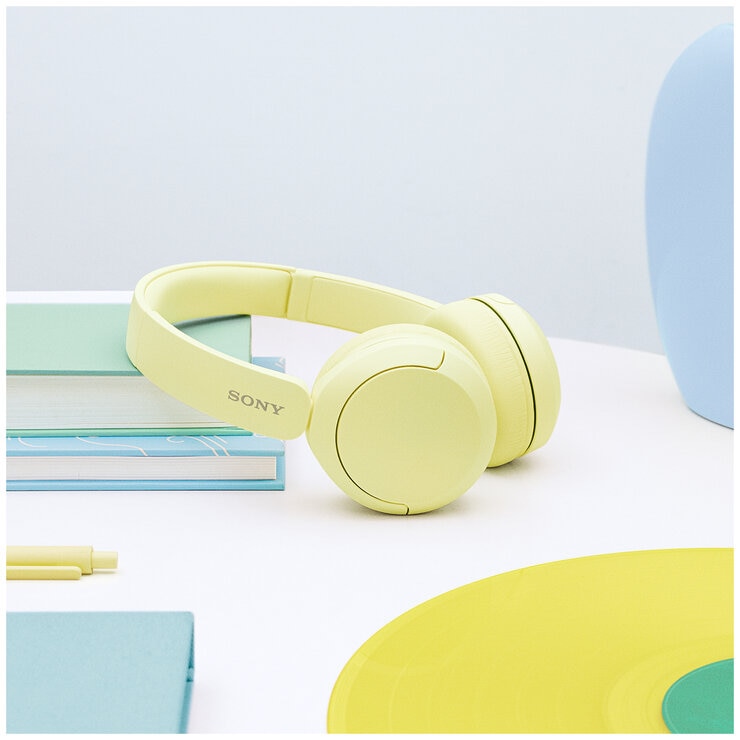 Sony Wireless Headphones Yellow WH-CH520Y