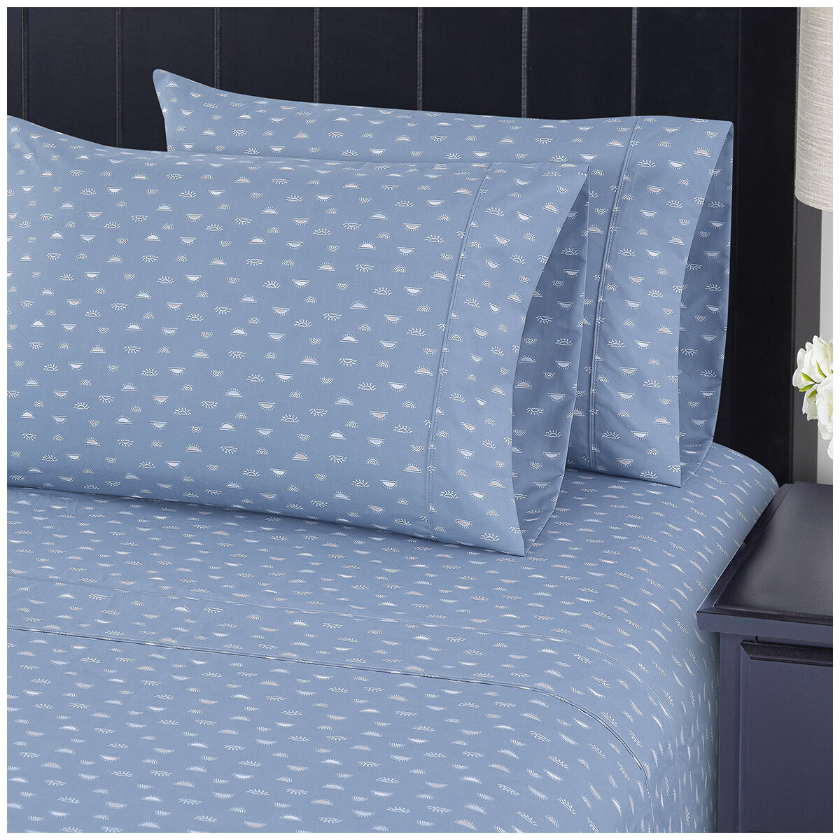 South Point Home Fashions Microfiber 4 Piece Sheet Set Queen