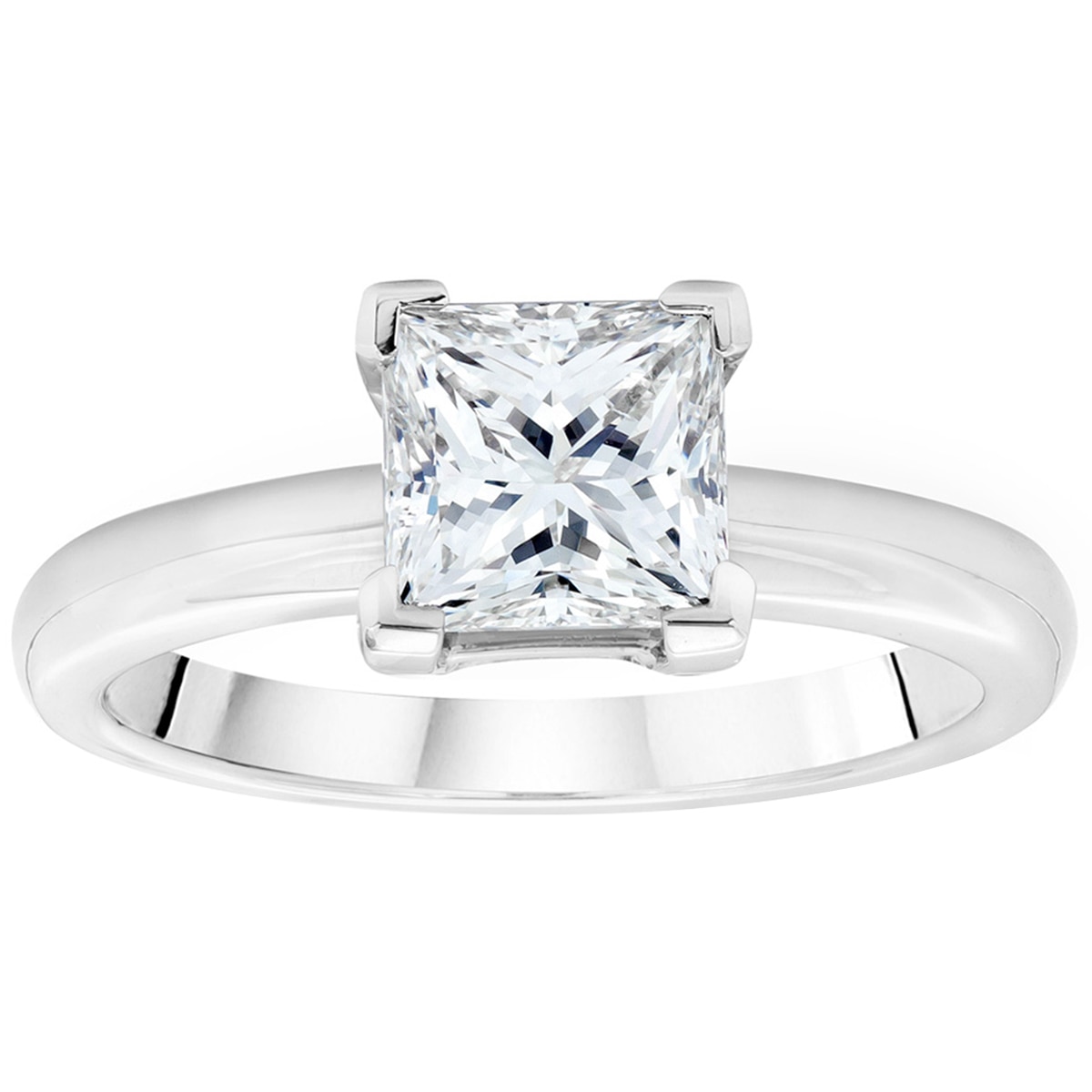3.00ctw Princess Dia Solitaire Ring