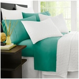 Kingtex Bamboo Cooling 2000TC Sheet Set King Single - Teal