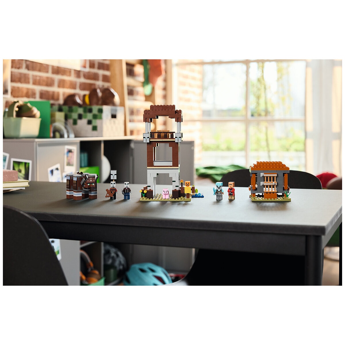 LEGO Minecraft The Pillager Outpost and Ravager 21278