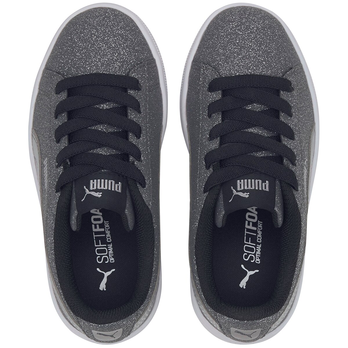 Puma Girl's Vikky Glitz - Puma Black