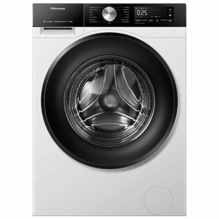 D24 262716 Hisense 7.5kg Series 3 Front Load Washer HWF3S7514X D24 262716 Hisense 7.5kg Series 3 Front Load Washer HWF3S7514X