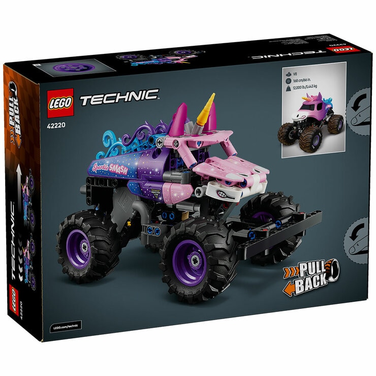 LEGO Technic Monster Jam Sparkle Smash Pull-Back 42220