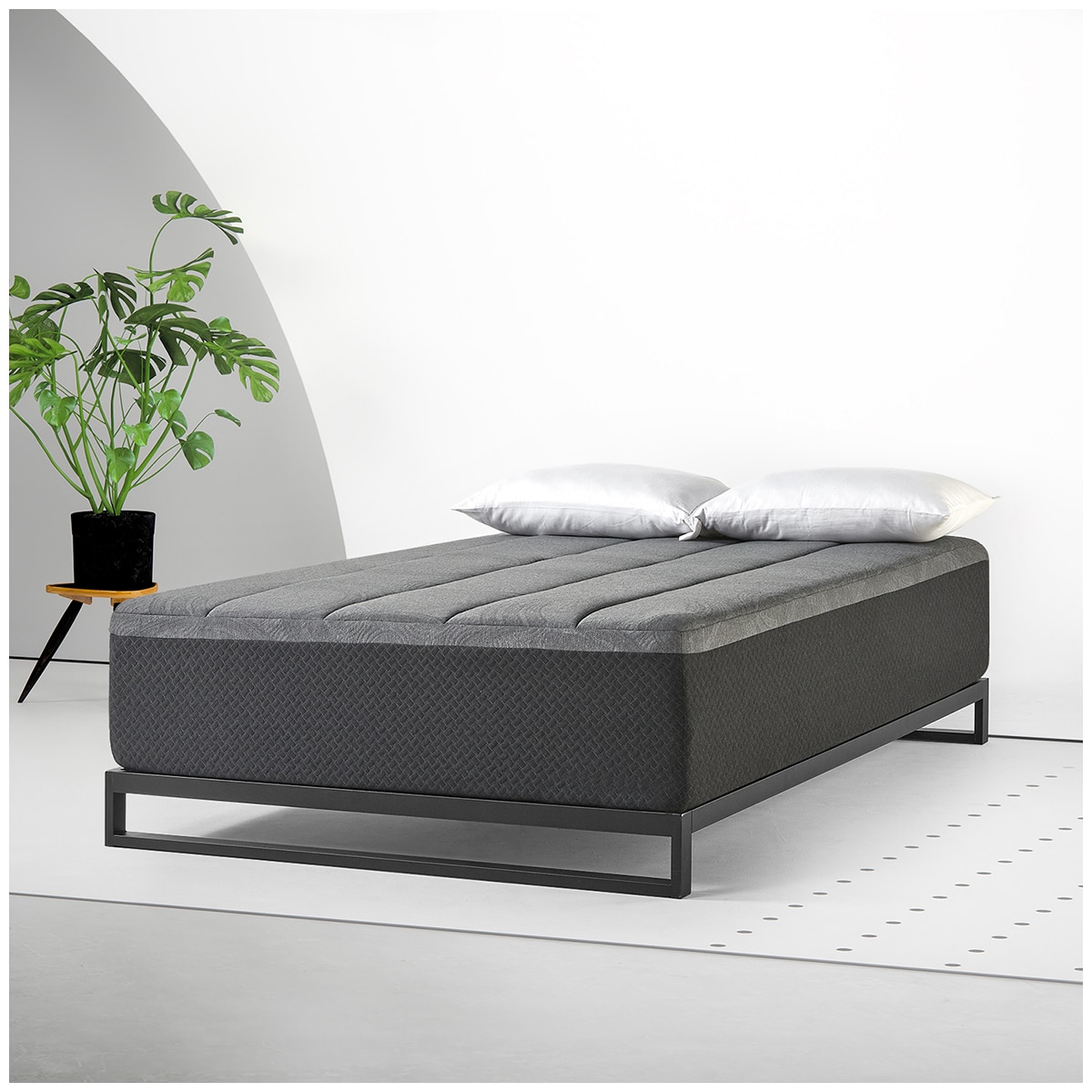 Blackstone Charcoal Memory Foam Double Mattress Topper Costco Australia