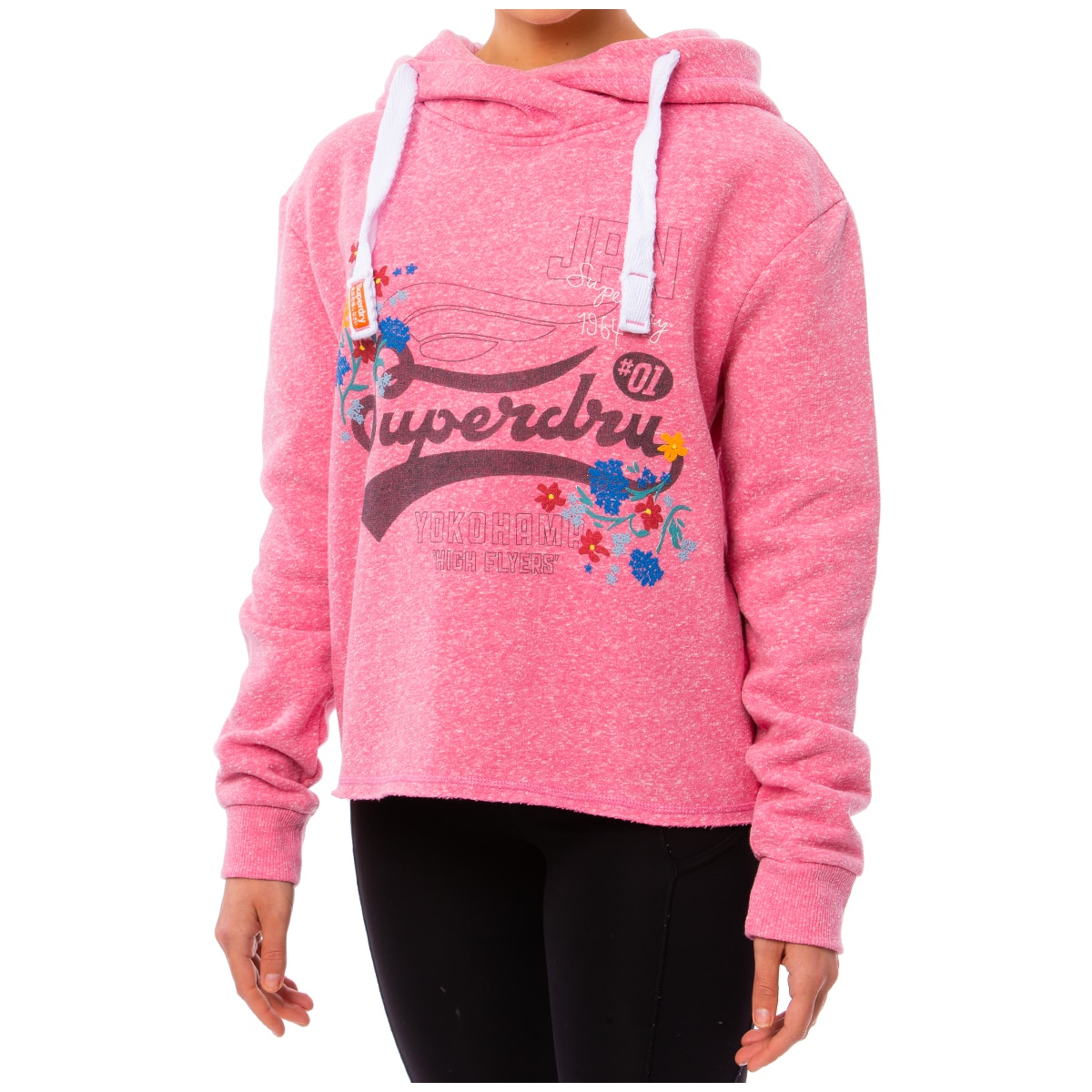 Superdry Women's Hoodie - Pink Lemonade