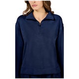 Reflex Women's Scuba Half Zip Top Navy Reflex Women's Scuba Half Zip Top Navy