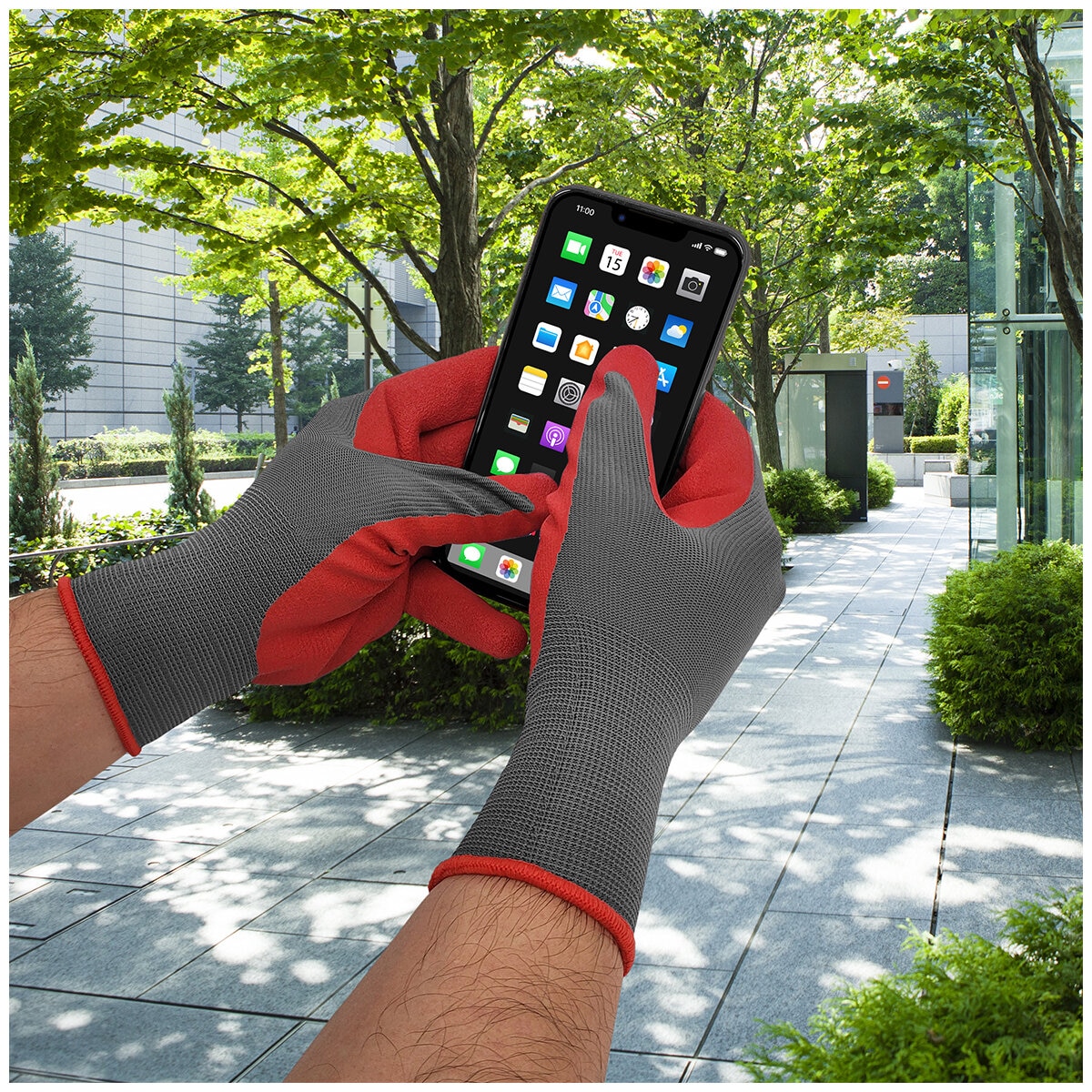 Handcrew Foam Latex Gloves 14Pk - DIHG-3888