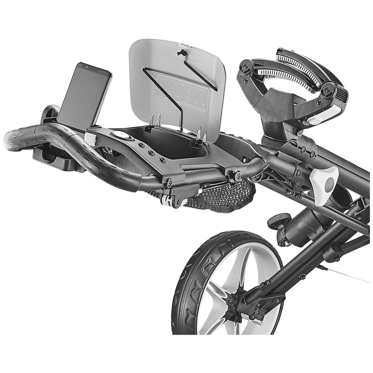 Incontro Sports Leopard 3 Wheel Golf Push Cart with Swivel Front Wheel