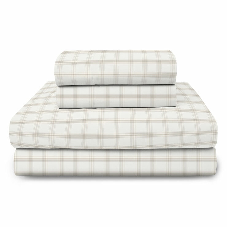 Boutique Living Cotton Flannel Sheet Set King Single 3 Piece