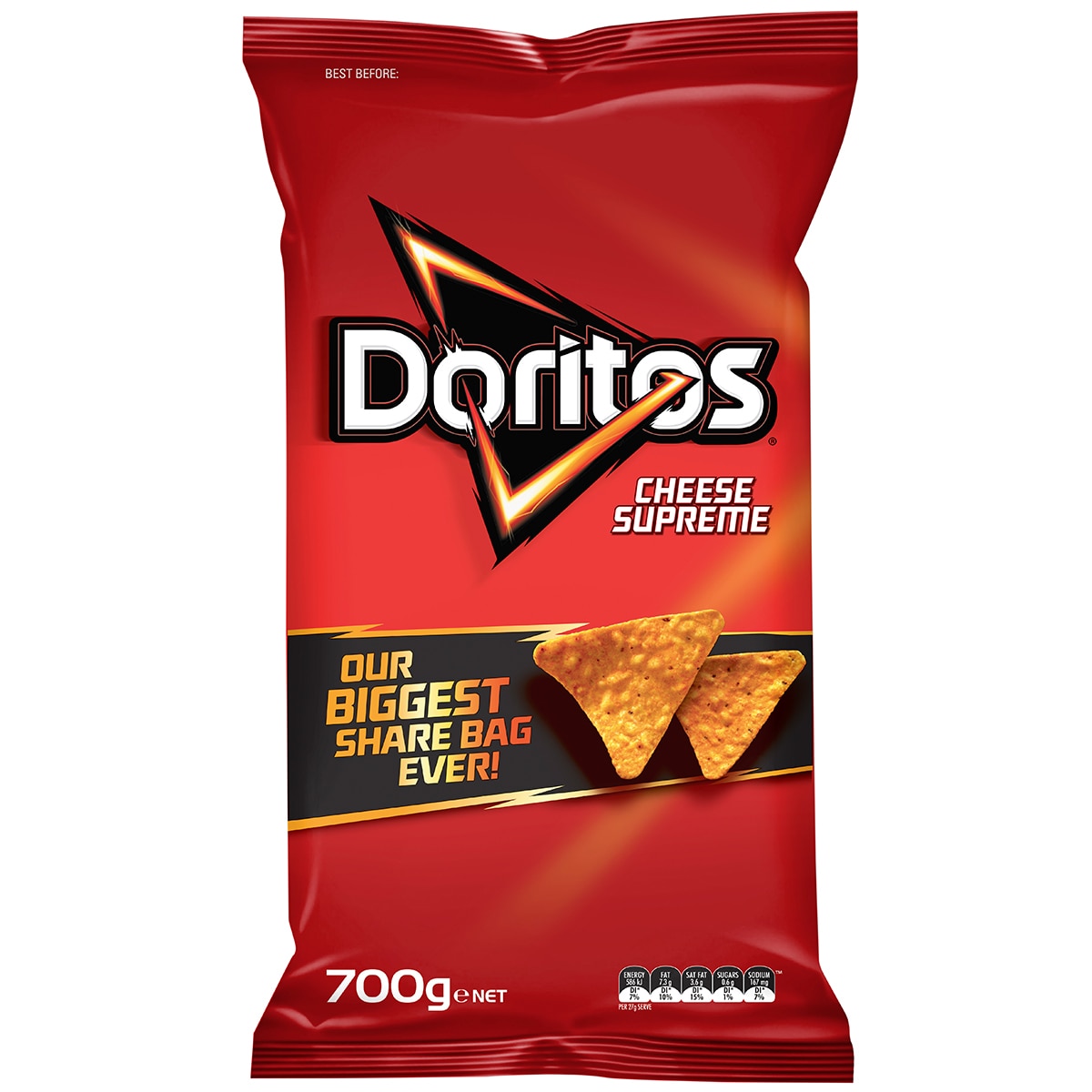 Doritos Cheese Supreme 3 x 700g Costco Australia
