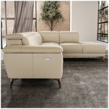 Valencia Pista Leather Reclining Sectional Lounge Right Chaise