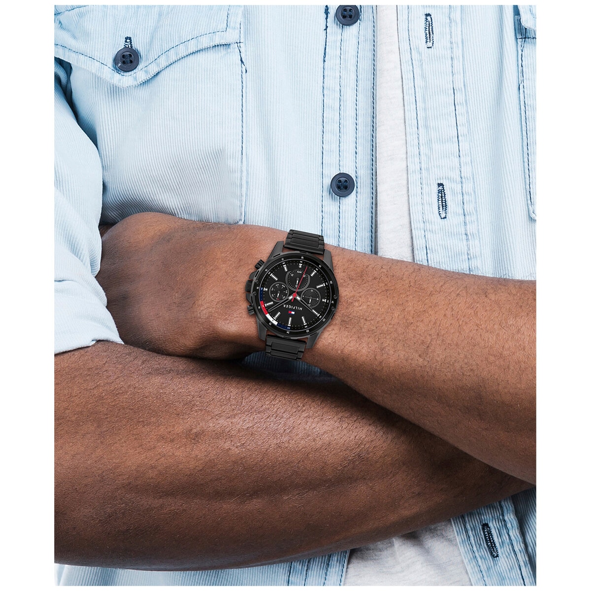 Tommy Hilfiger Black Men's Watch 1791938