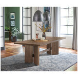 Urban Renovations Northbrook 9 Piece Dining Set Walnut