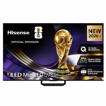 Hisense 65 inch U7SAU ULED Mini LED 4K Smart TV 65U7SAU