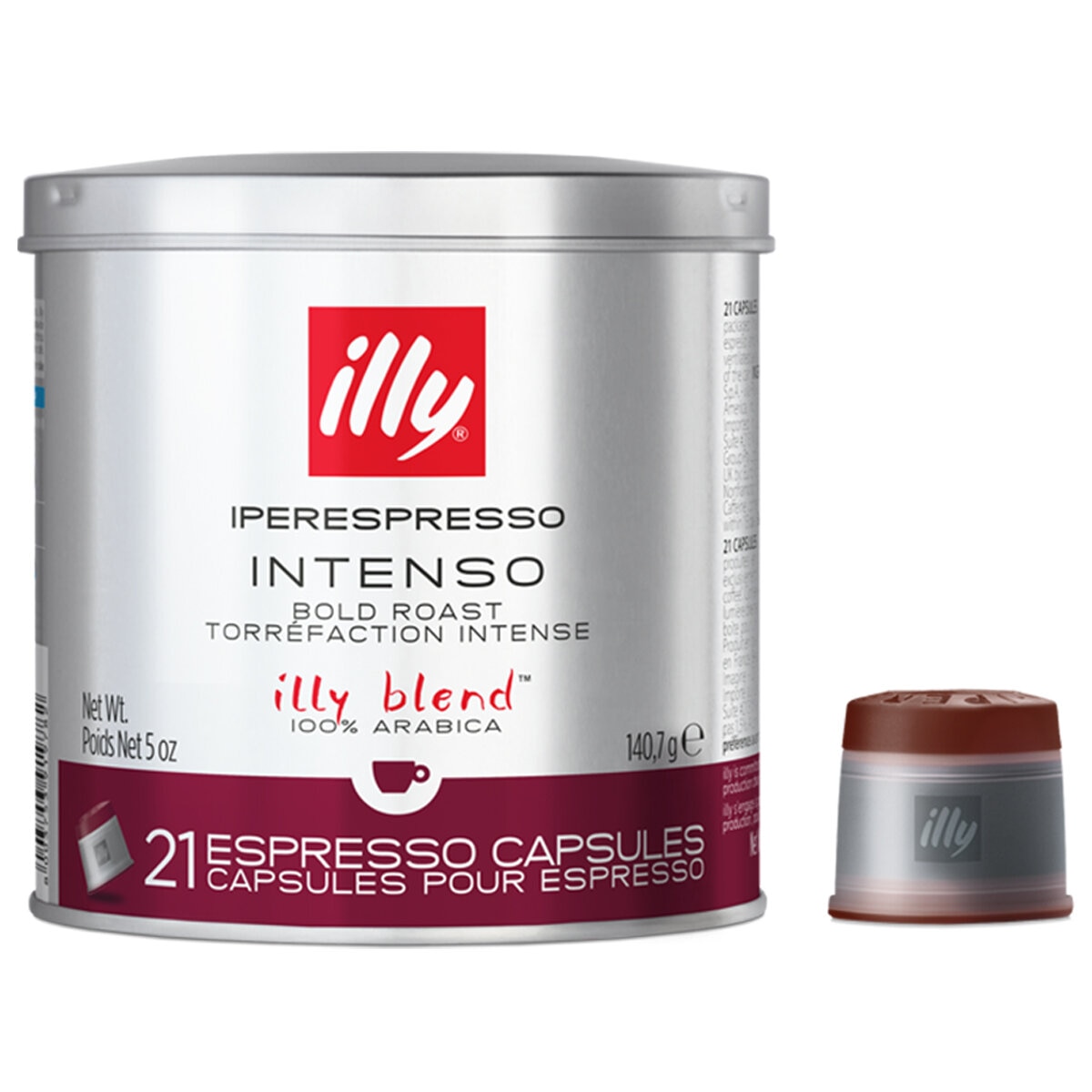illy Intenso Iperespresso Coffee Capsules 8844 6x140g 126 Pack