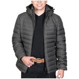 Superdry Men's Hooded Fuji Jacket Charcoal