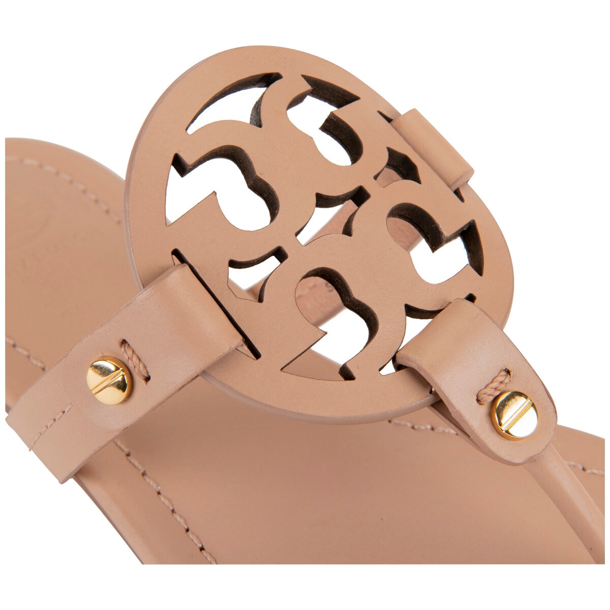 Tory Burch Miller Sandals Light Tan Make up
