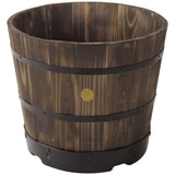 VegTrug Wooden Barrel 37cm
