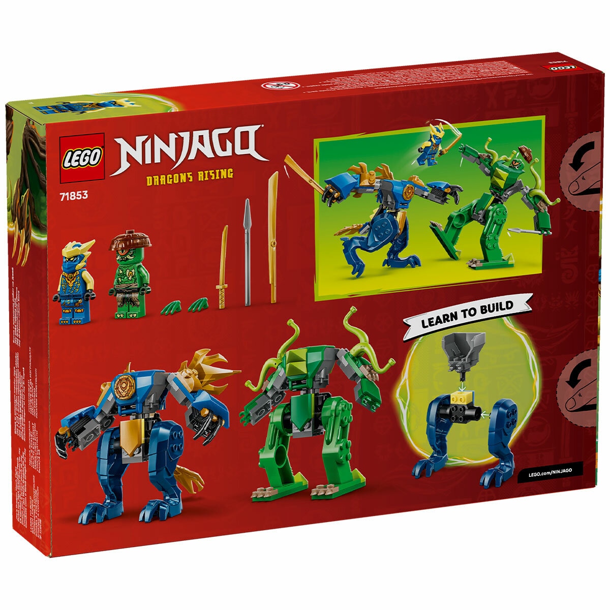 LEGO NINJAGO Jay’s Dragon Mech Fight 71853