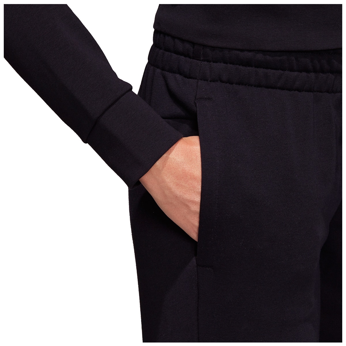 Adidas Plain Track Pant - Black