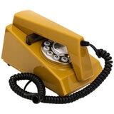 GPO Trim Phone Push Button Mustard