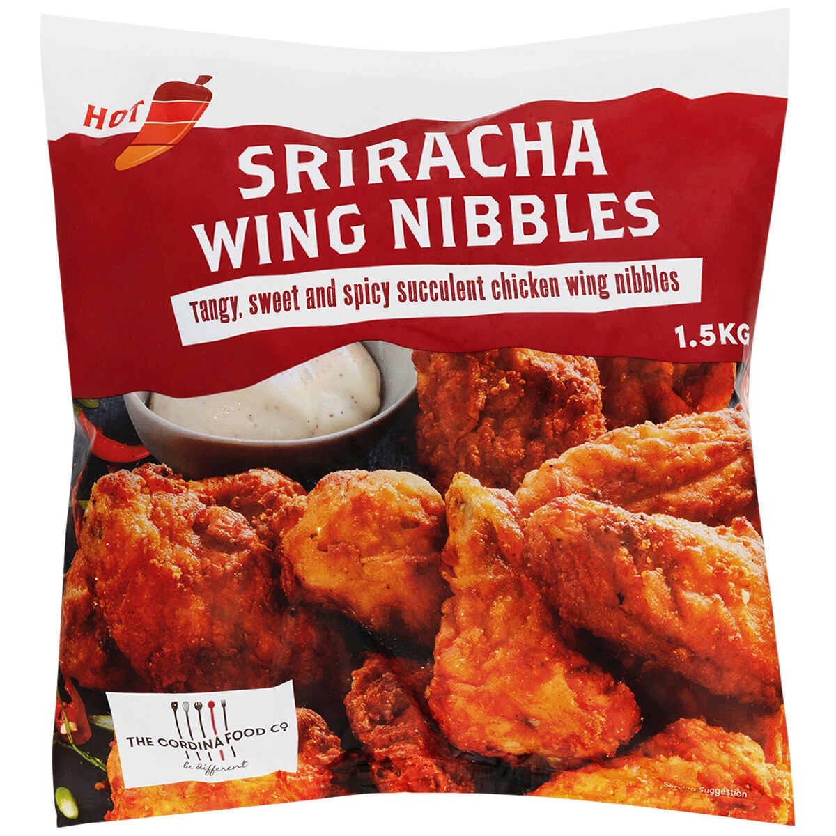 The Cordina Food Co. Sriracha Wing Nibbles 1.5kg Costco...