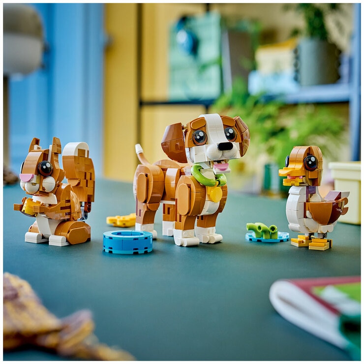 LEGO Creator 3 in 1 Cute Animals Playful Puppy Dog 31382