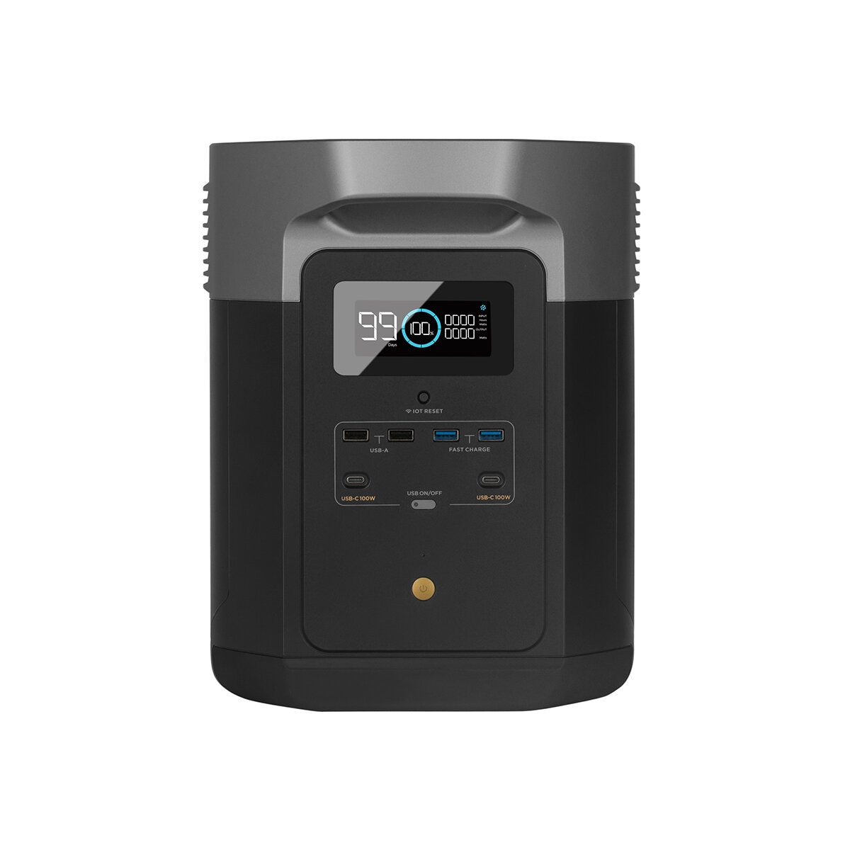 EcoFlow Delta Max 2000 Power Station + 220W Solar Panel Bundle