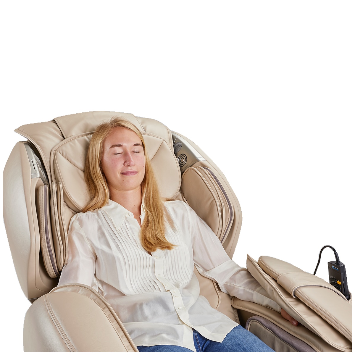 Masseuse Massage Chairs Platinum + Massage Chairs - Cream